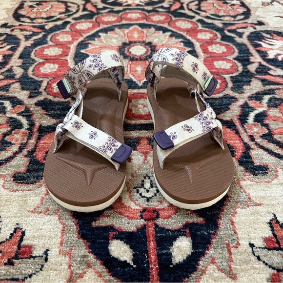 Suicoke Purple and White Sandals - Picture 5 of 16